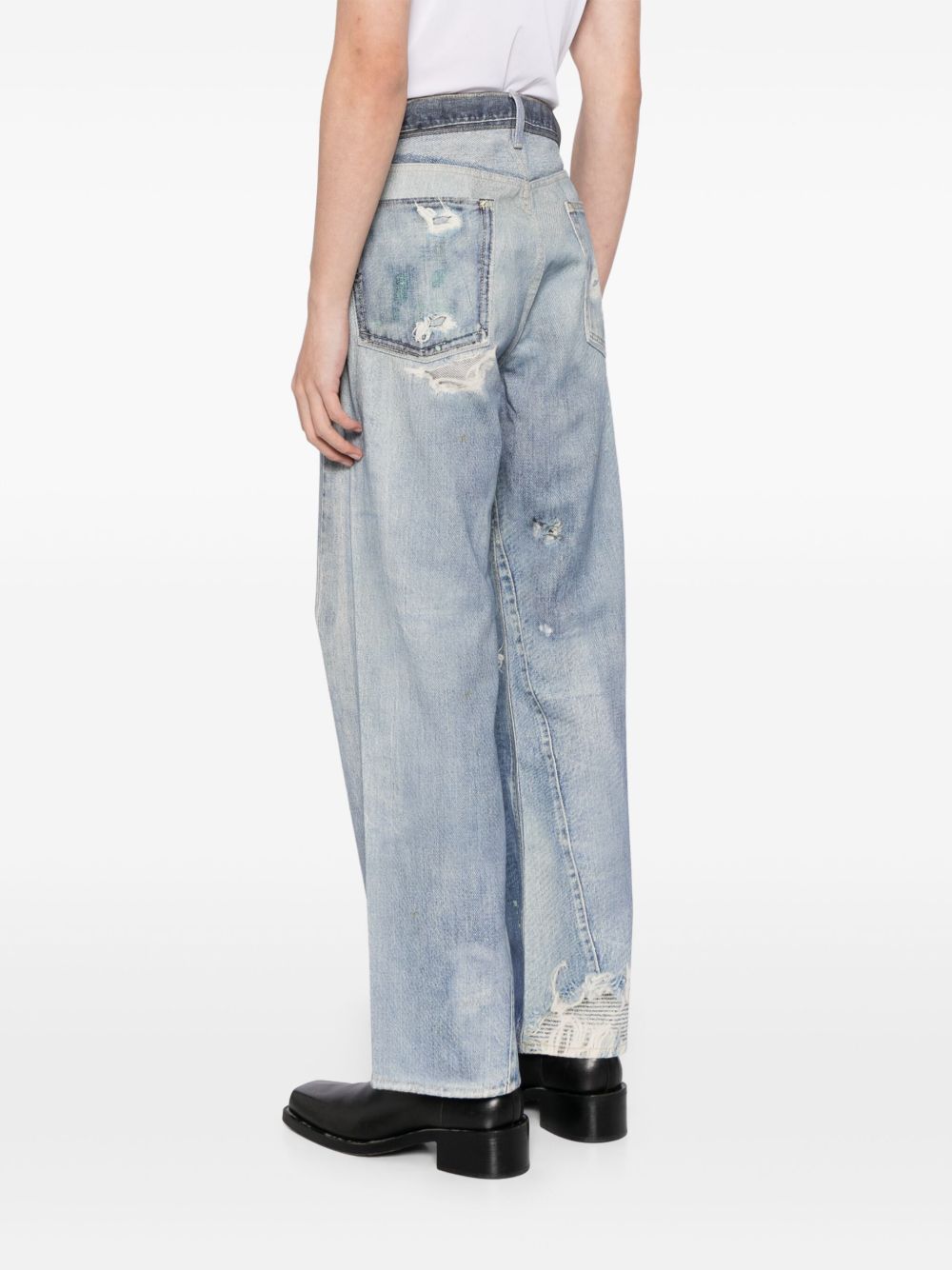 jeans third cut uomo blu 