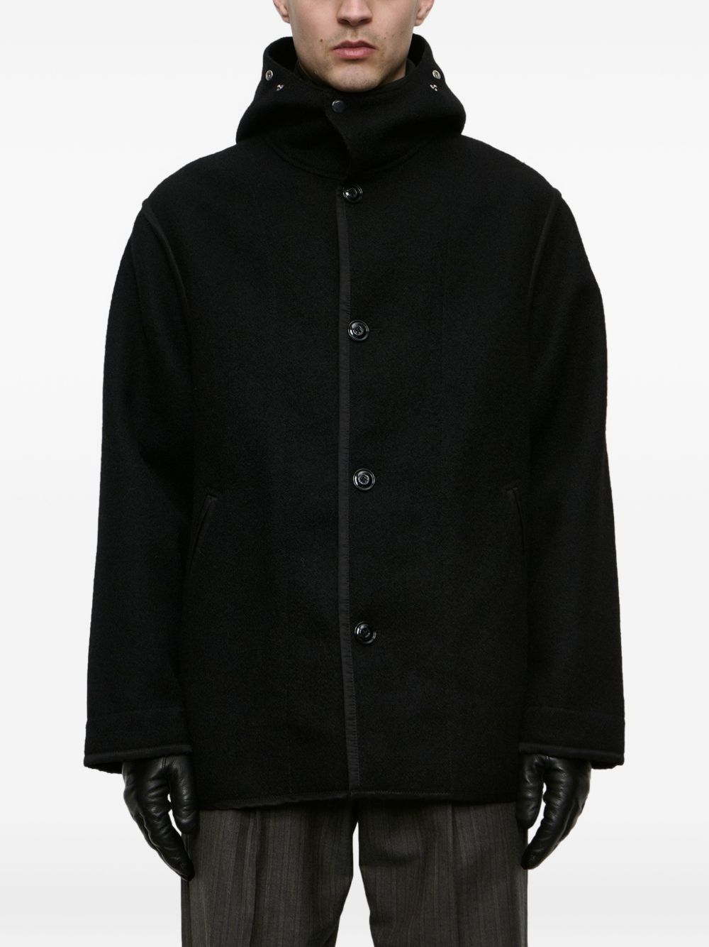 giacca liner uomo nera 