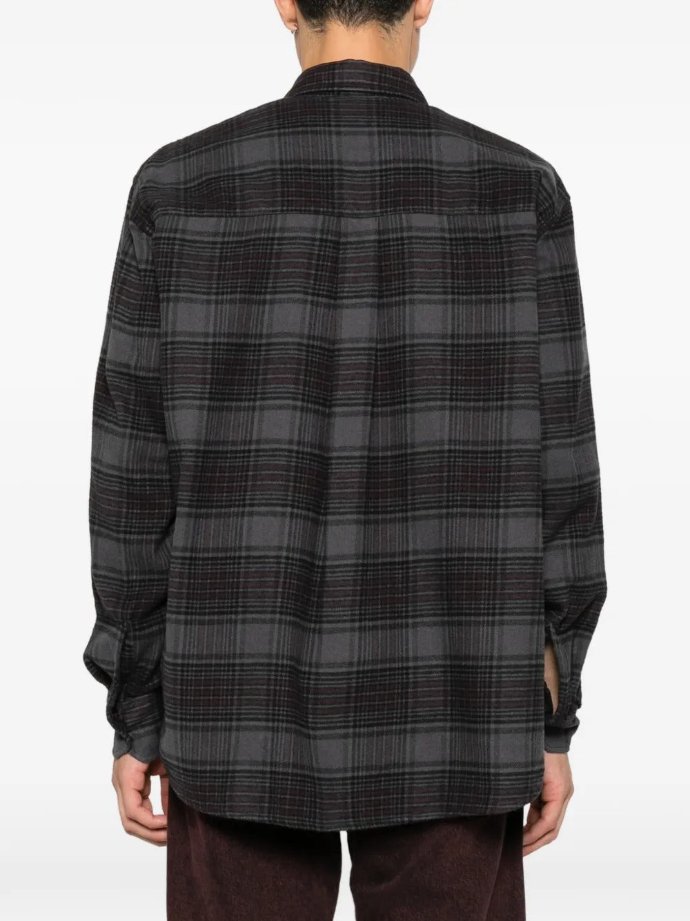 camicia above uomo nera 