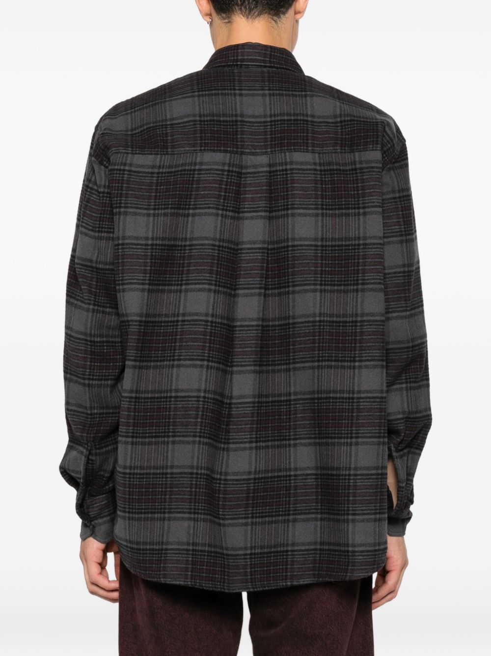 camicia above uomo nera 
