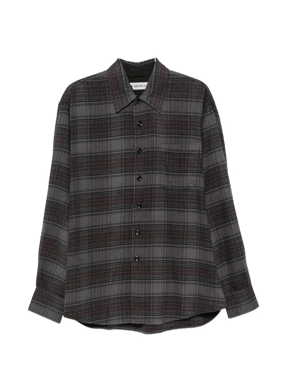 camicia above uomo nera 