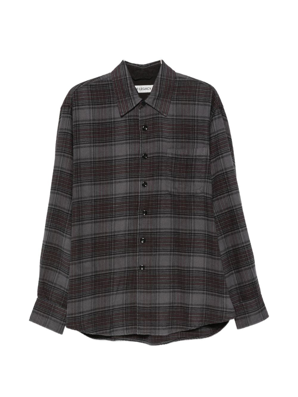 camicia above uomo nera 