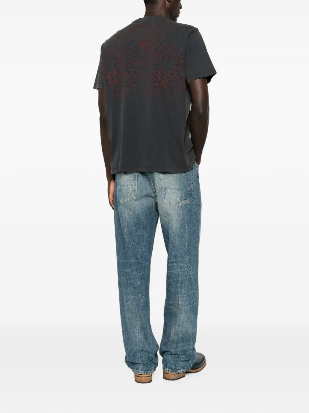 t-shirt box uomo nera 