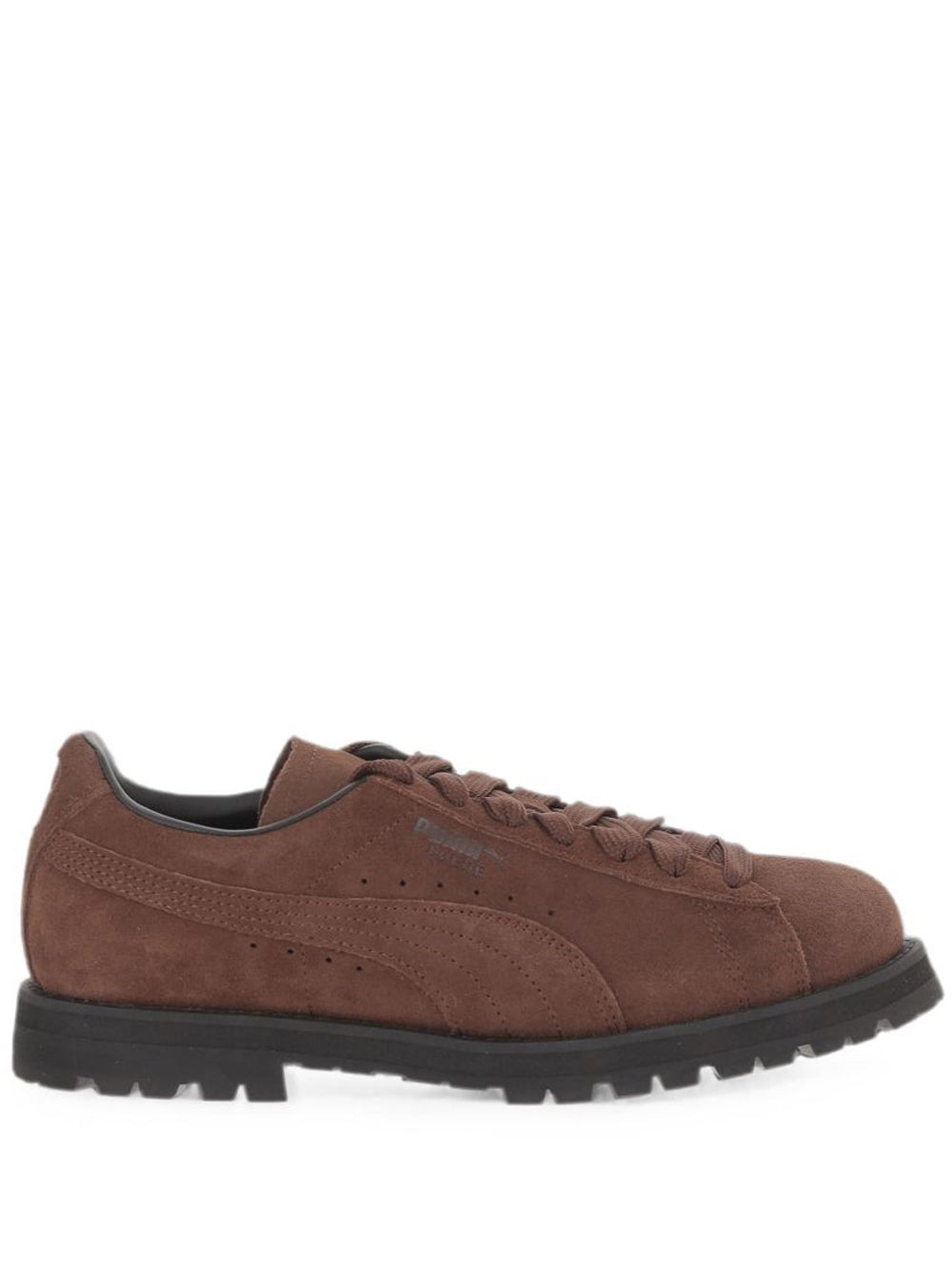 sneakers suede vibram unisex brown 