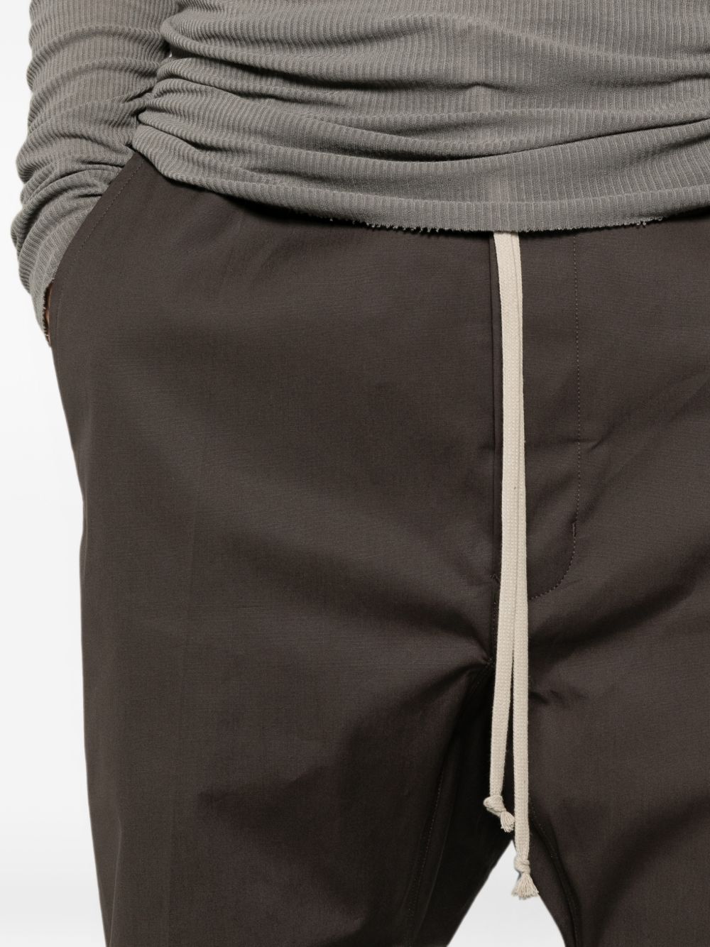 pantaloni drawstring long uomo dark dust 