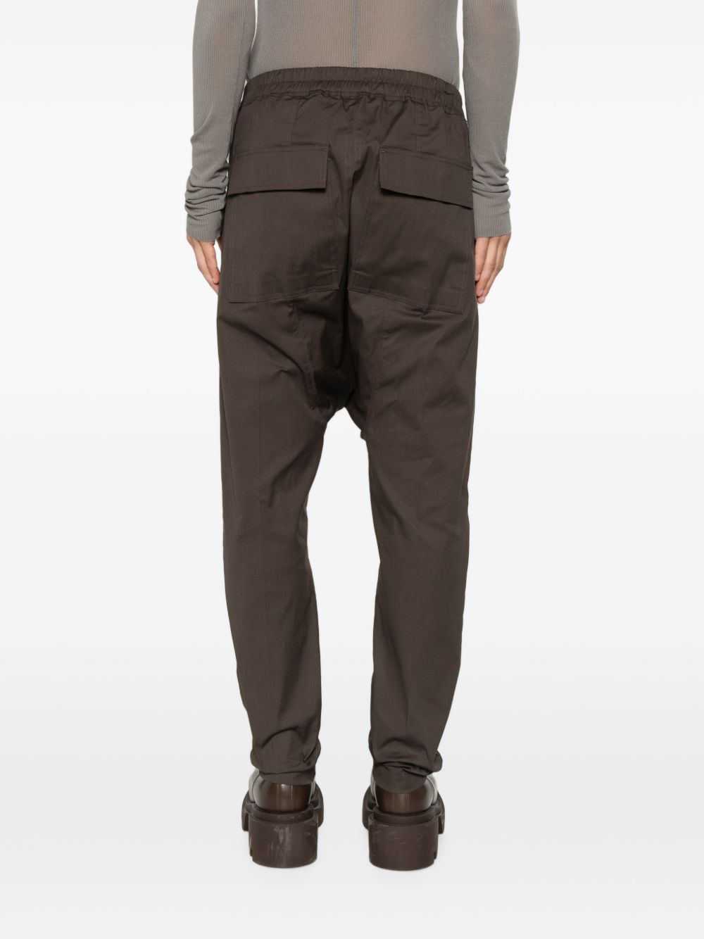 pantaloni drawstring long uomo dark dust 
