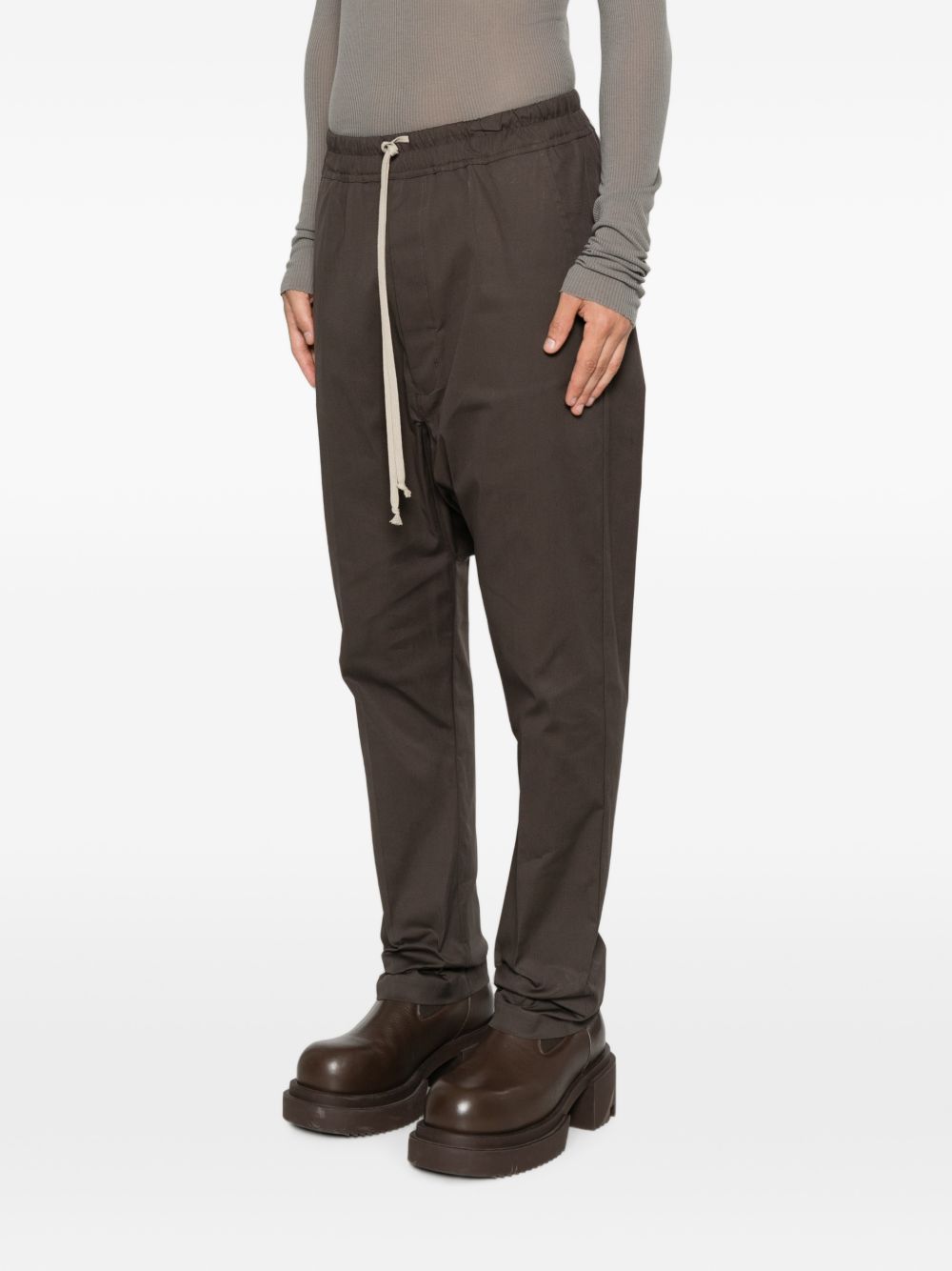 pantaloni drawstring long uomo dark dust 