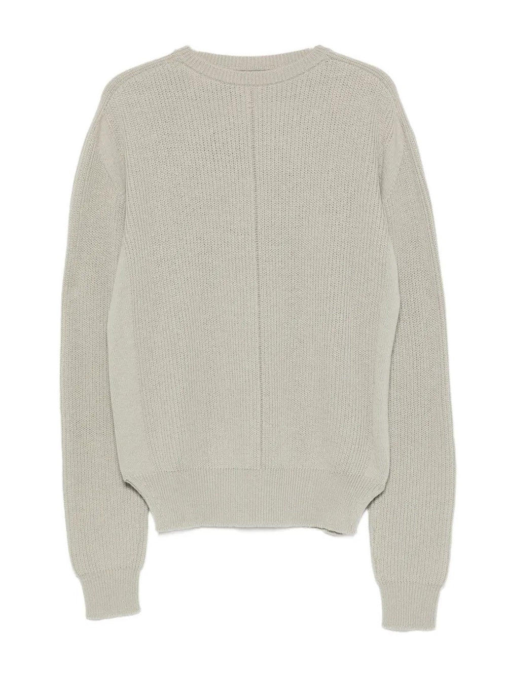 maglione girocollo fisherman uomo perla 