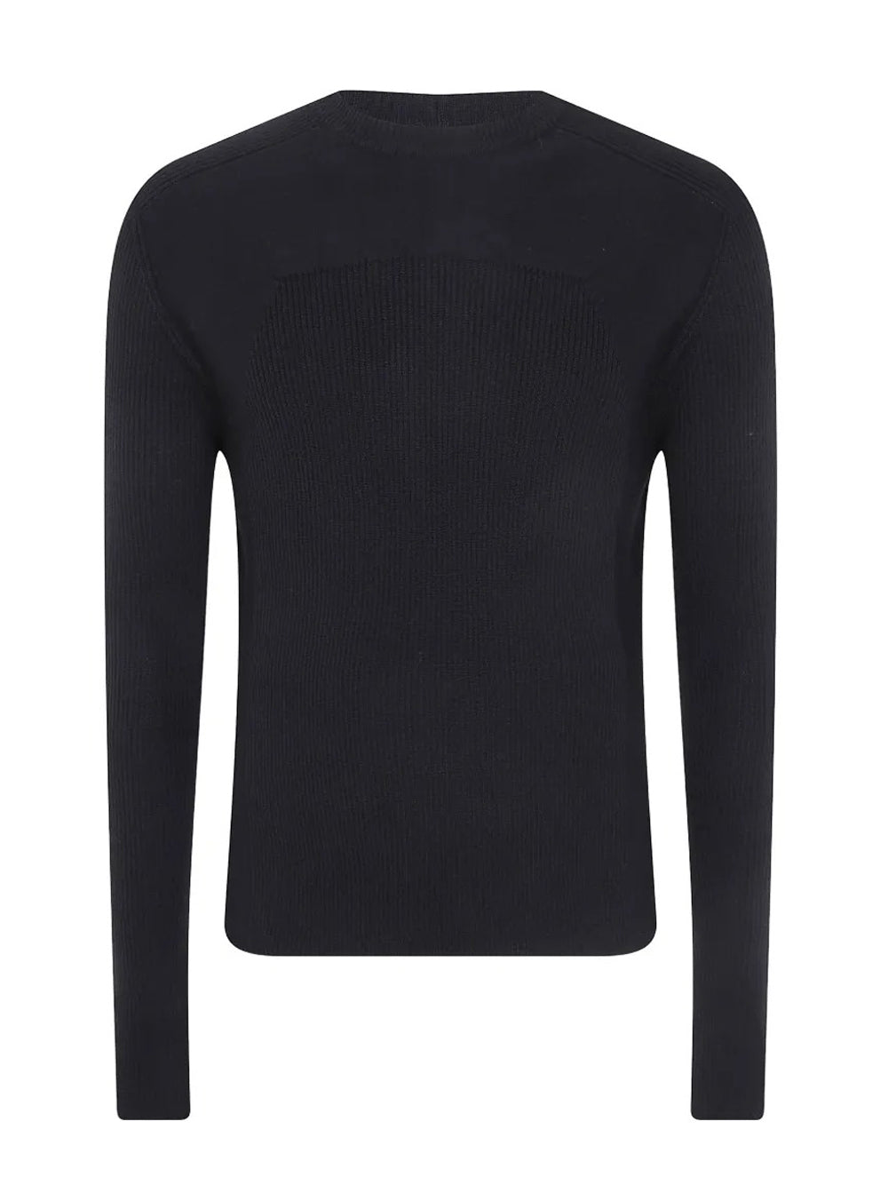 maglia ribbed geo uomo grigio polvere 