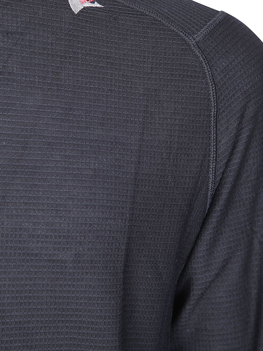maglia ashi wool tencel baselayer ls uomo nera 