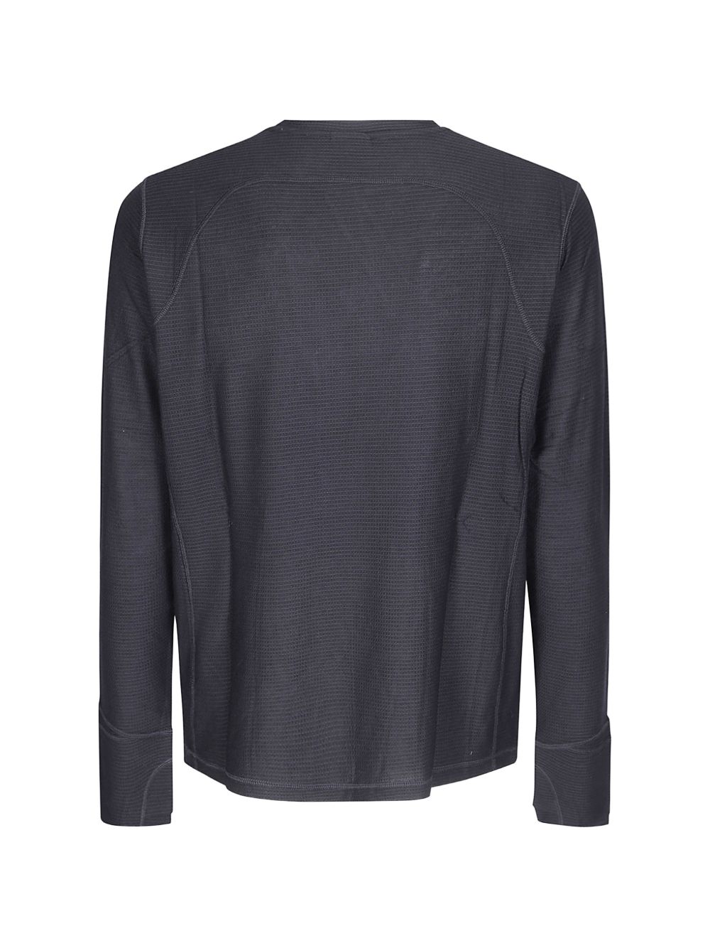 maglia ashi wool tencel baselayer ls uomo nera 