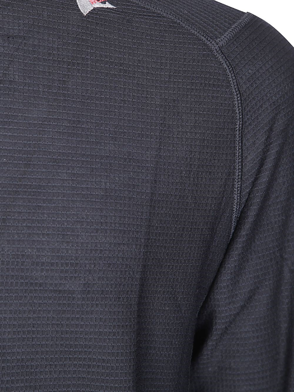 maglia ashi wool tencel baselayer ls uomo nera 