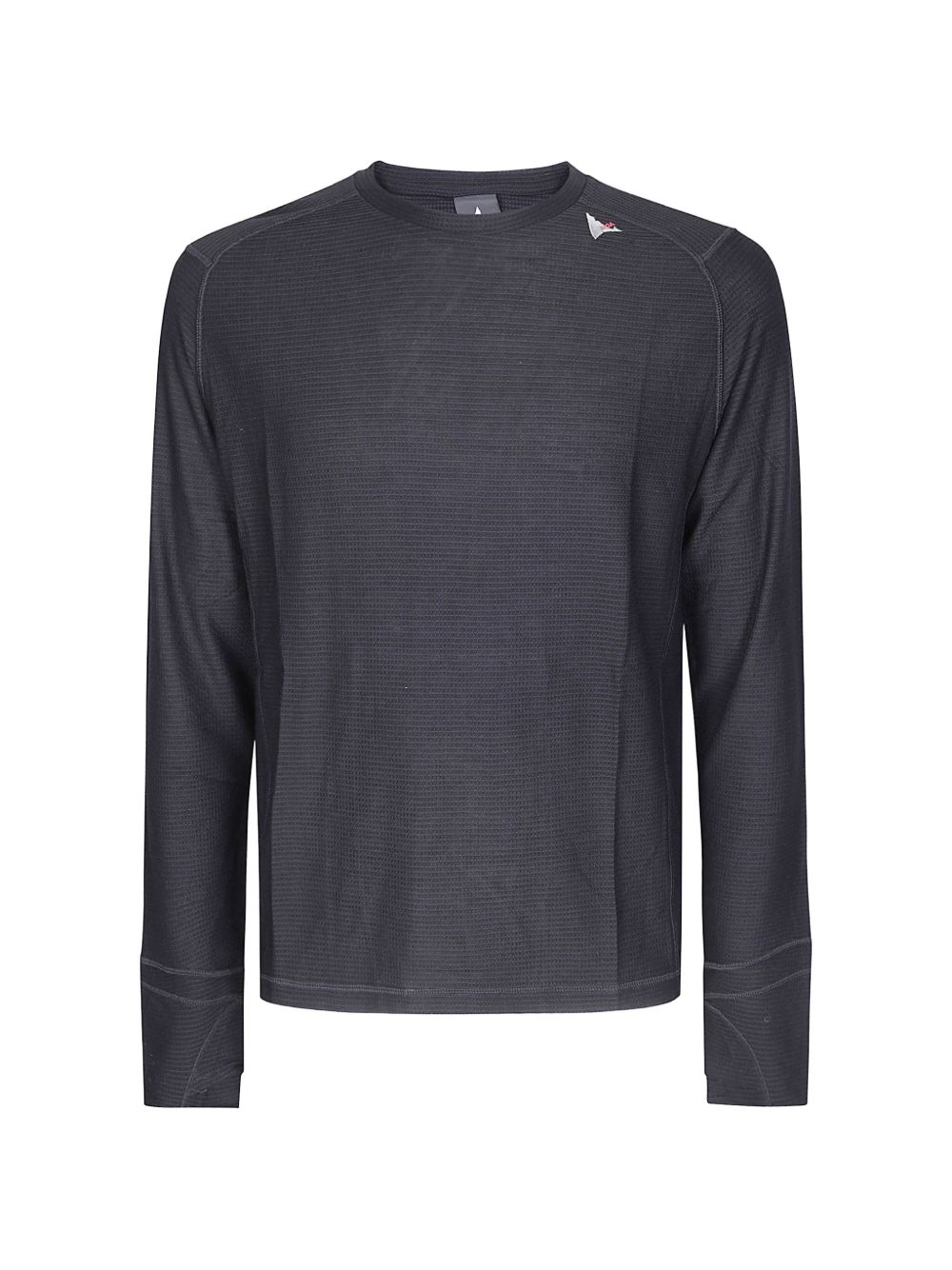maglia ashi wool tencel baselayer ls uomo nera 