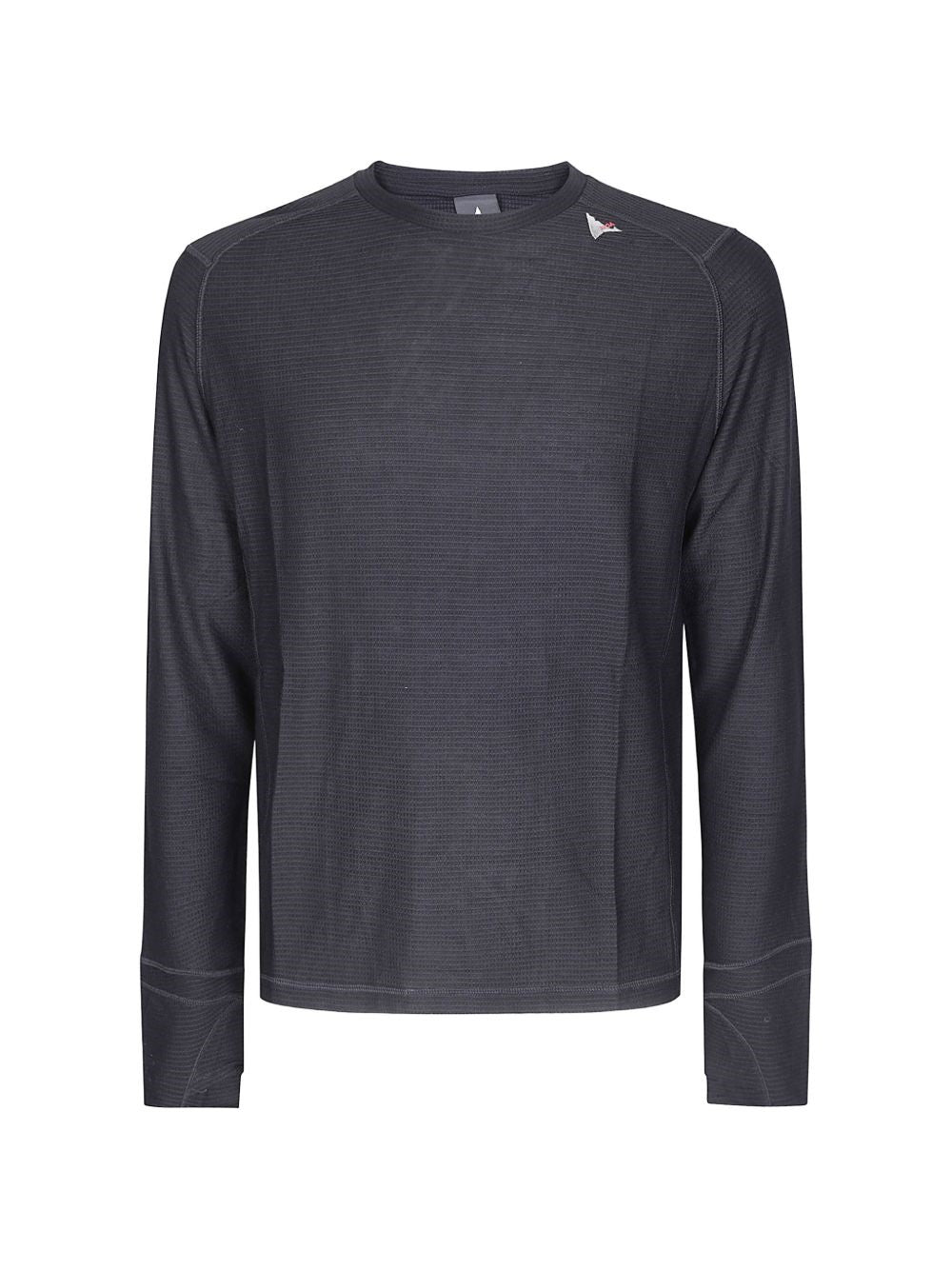 maglia ashi wool tencel baselayer ls uomo nera 