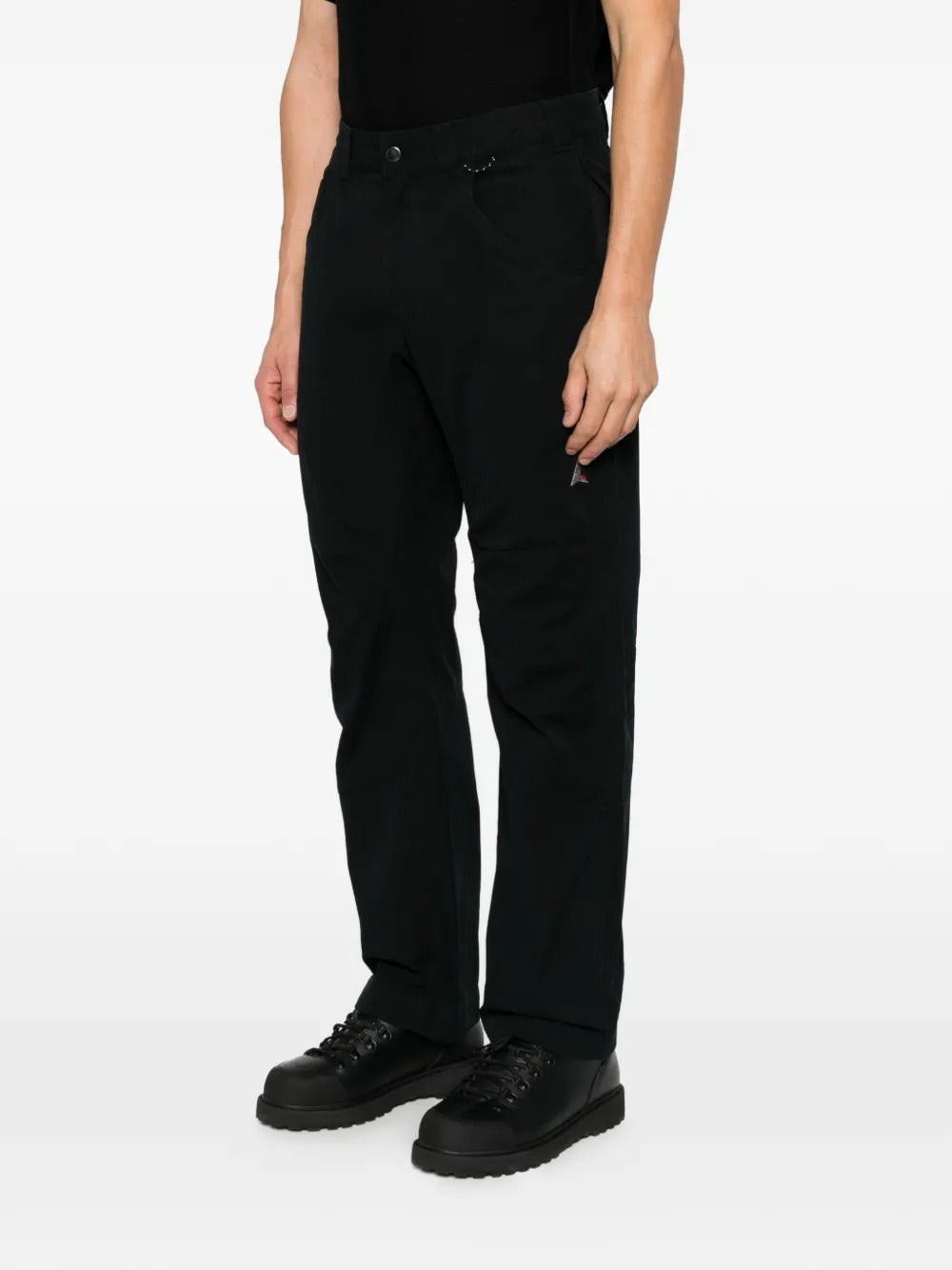 pantaloni chimp sheped cotton uomo neri 