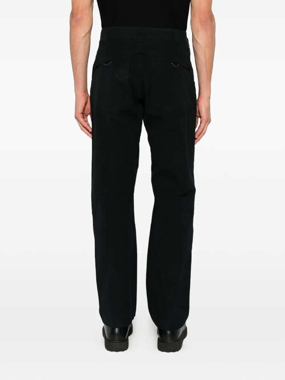pantaloni chimp sheped cotton uomo neri 