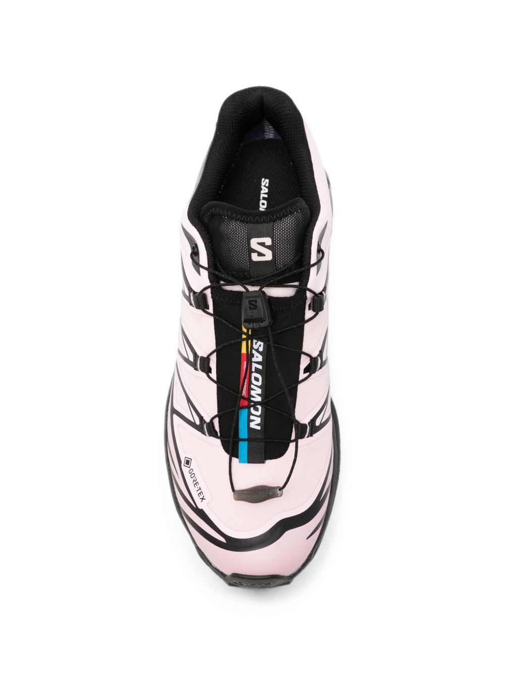 sneakers xt-6 gtx unisex rosa e nere 