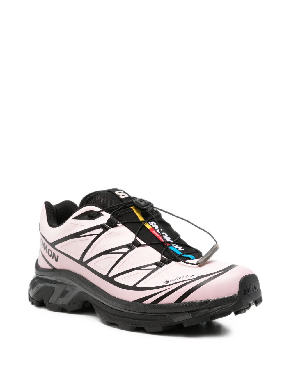 sneakers xt-6 gtx unisex rosa e nere 
