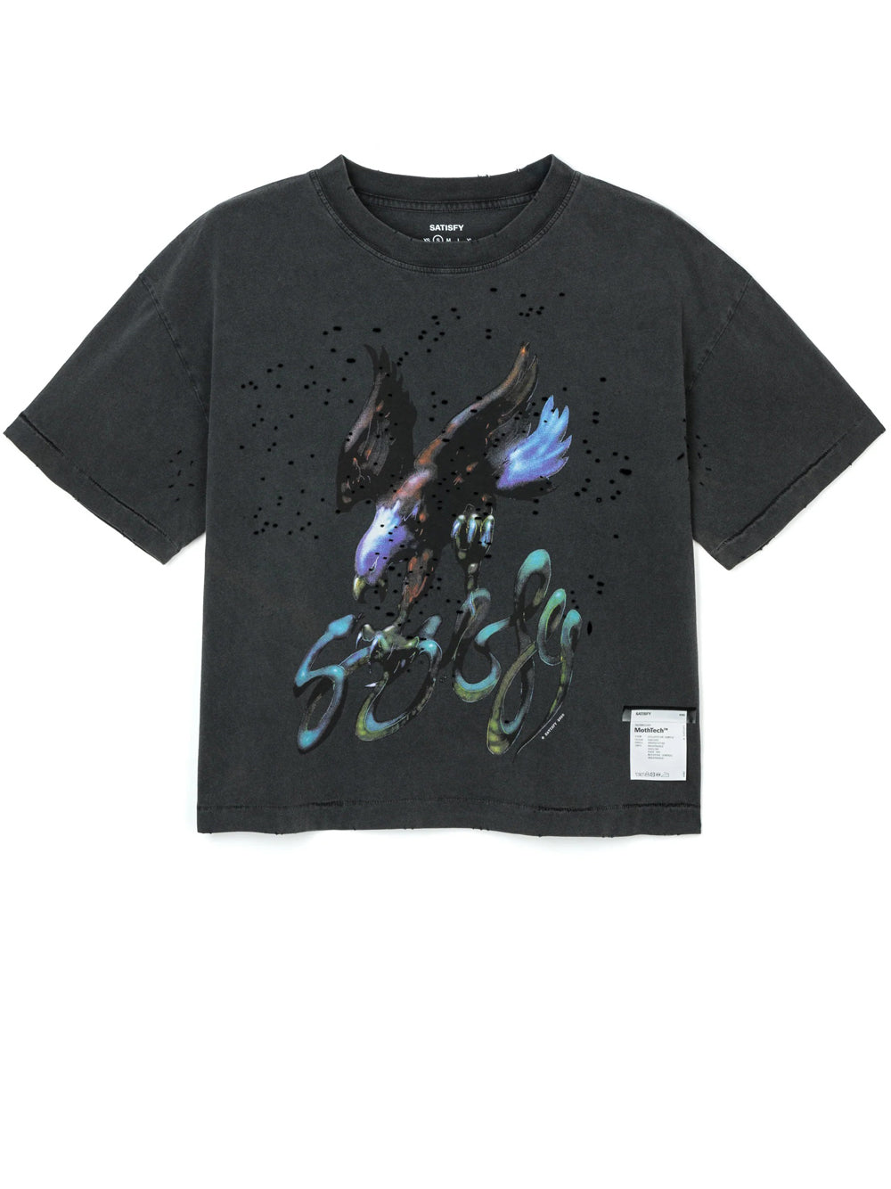 t-shirt mothtech uomo nera 