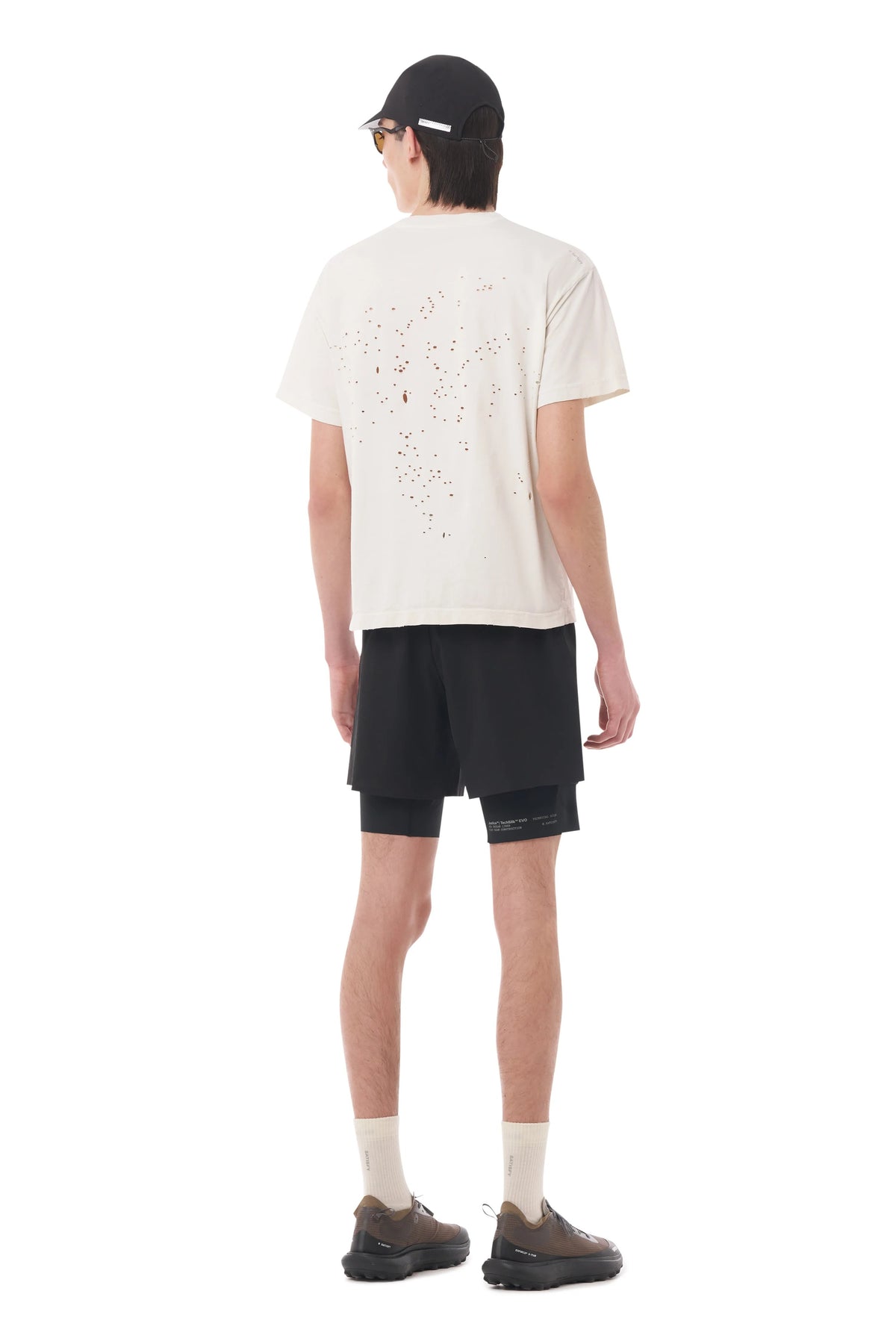 t-shirt mothtech uomo off white 