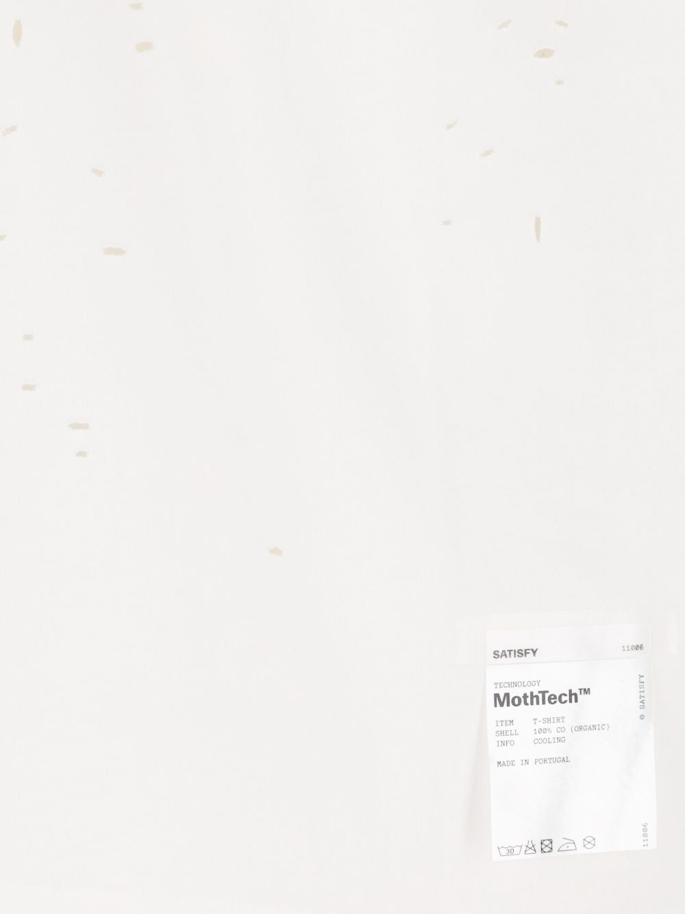 t-shirt mothtech uomo off white 