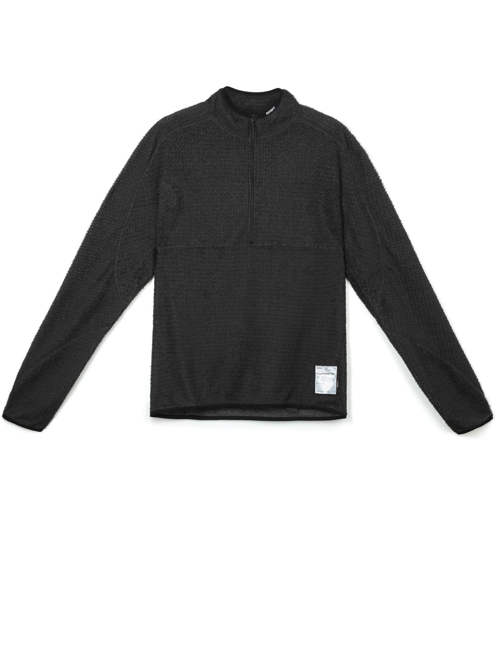 maglia fuzz fleece ad uomo grigio scuro 