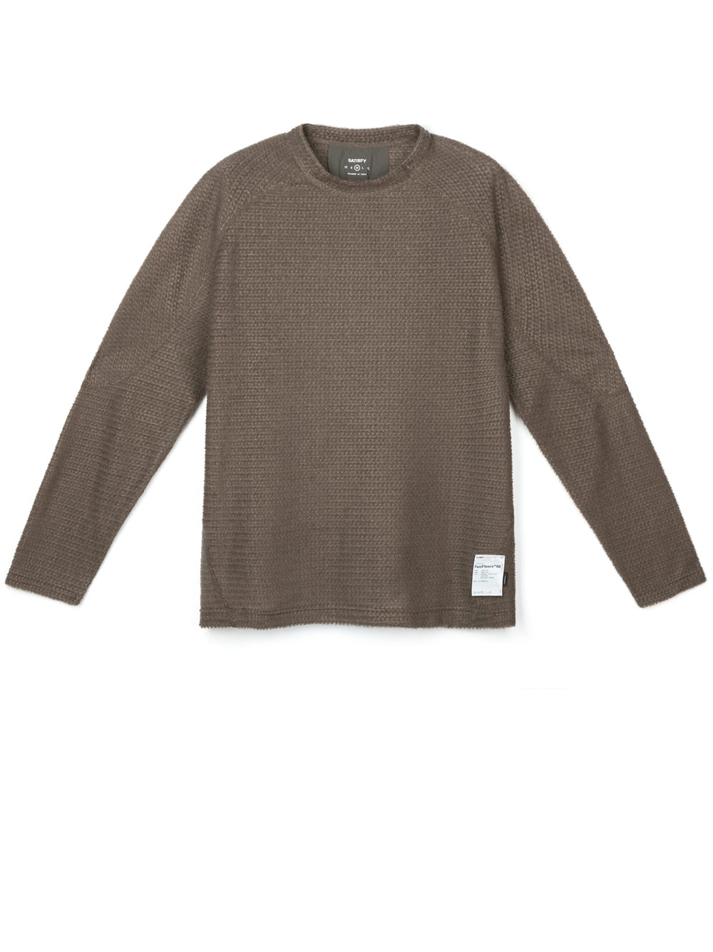 maglia fuzz fleece ad uomo beige 