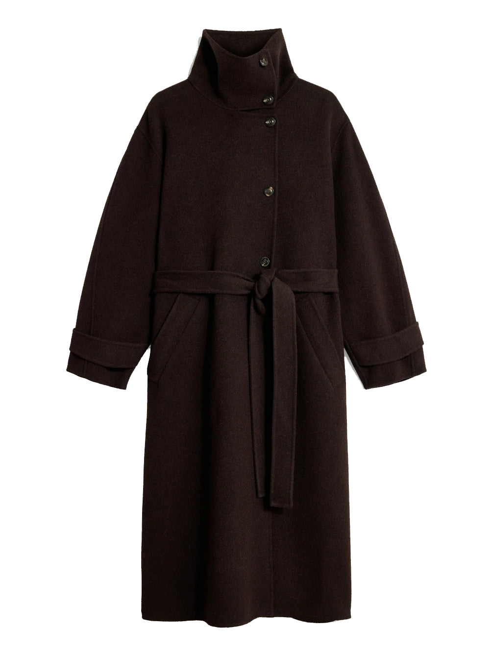 cappotto james donna marrone 