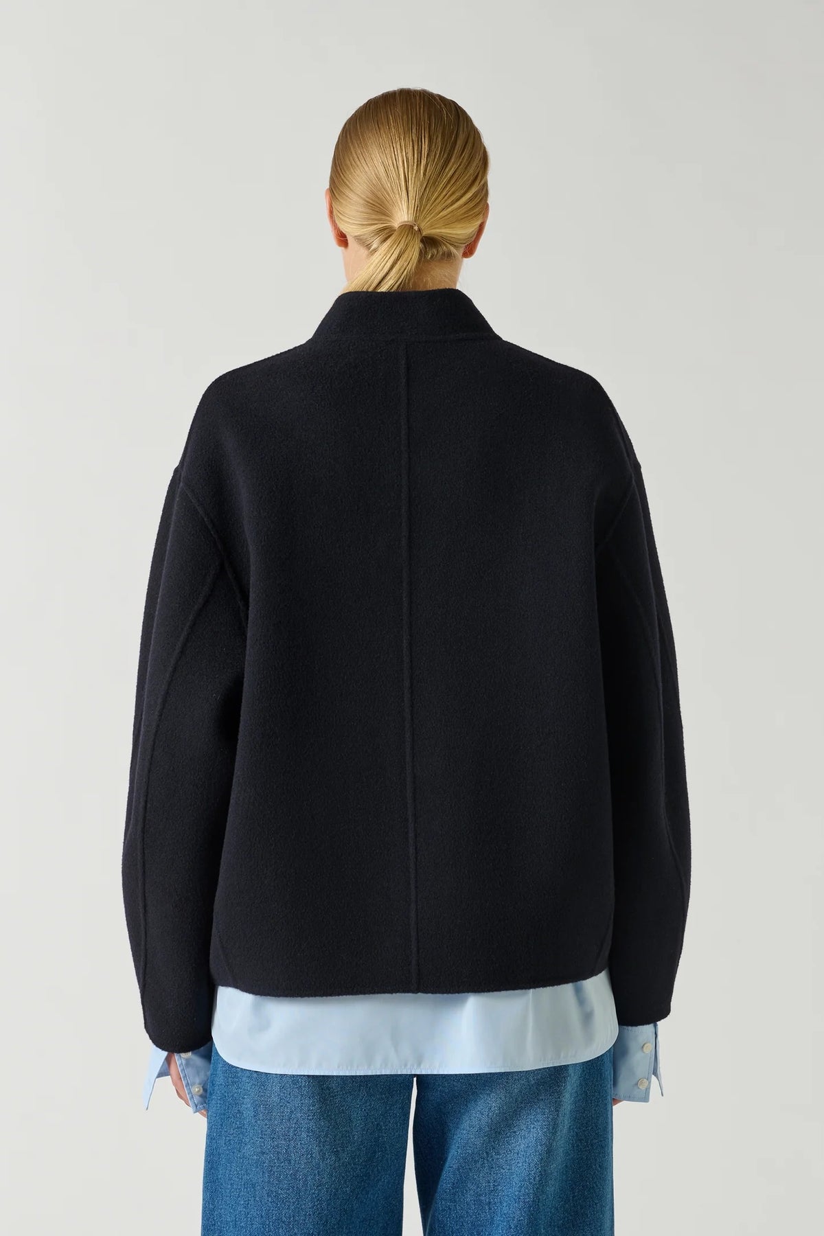 giacca windsor donna navy 