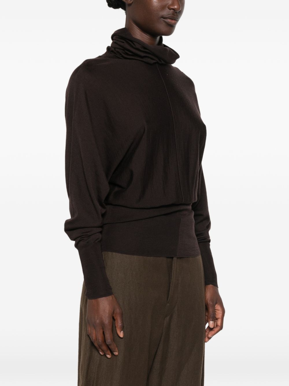 maglione lindsay donna marrone 
