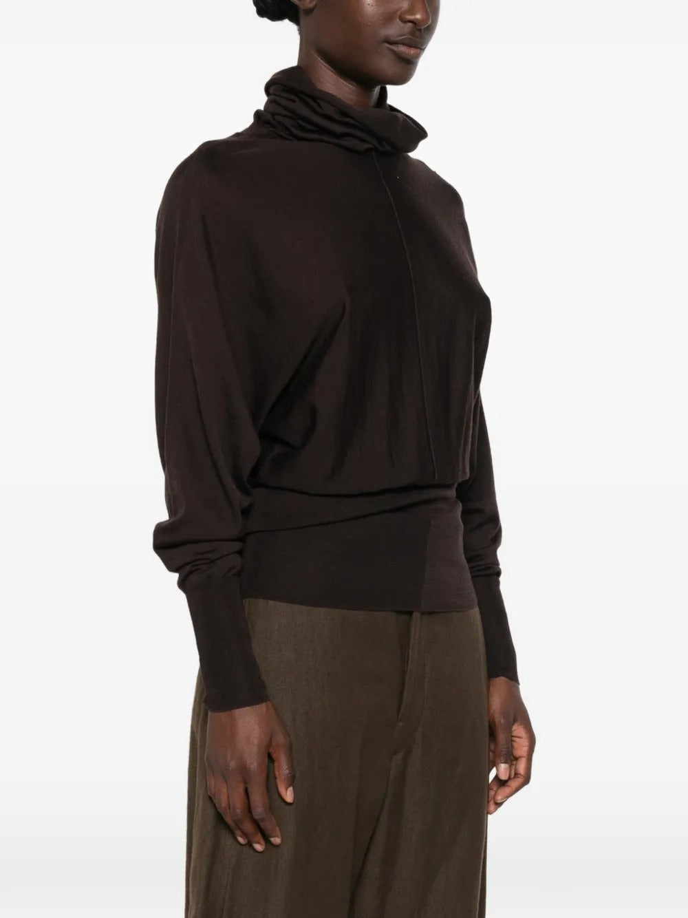 maglione lindsay donna marrone 
