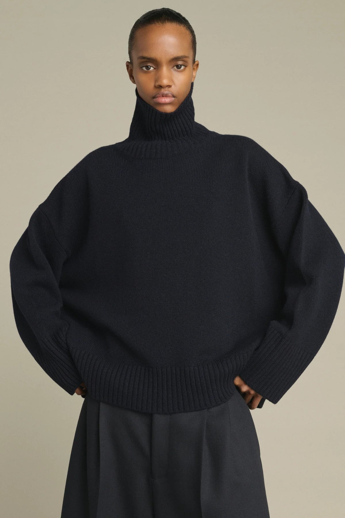 maglione william donna navy 