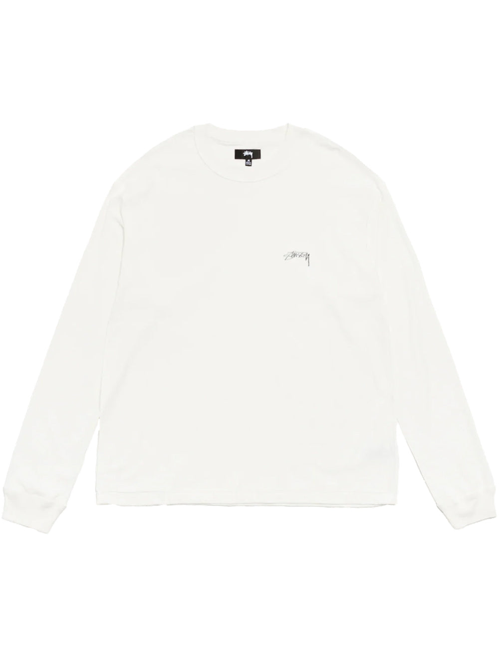 t-shirt lazy ls tee uomo bianca 