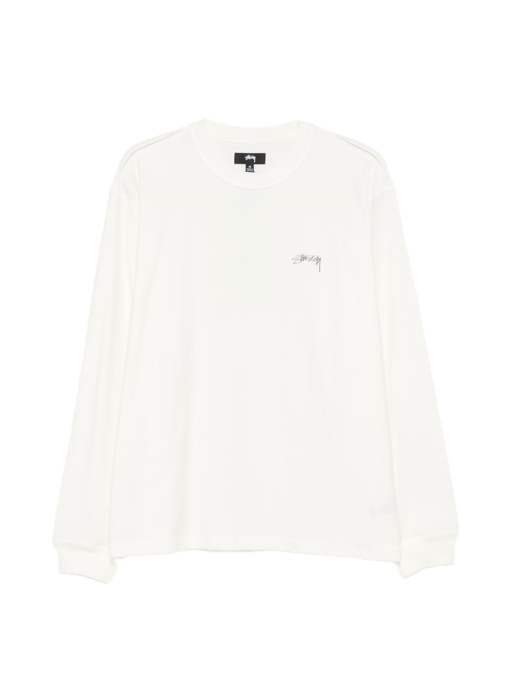 t-shirt lazy ls tee uomo bianca 