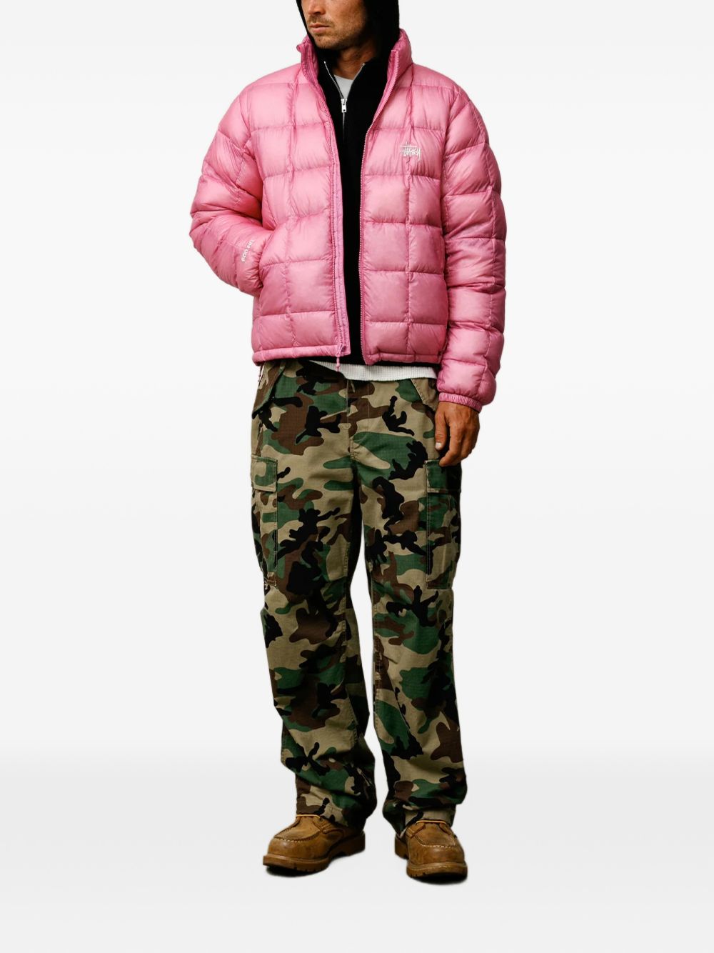 giacca midweight puffer uomo rosa 