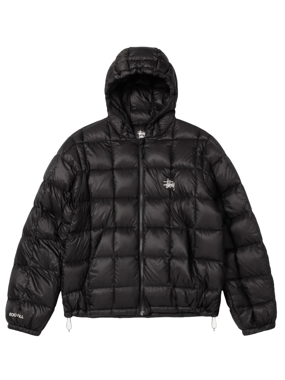 giacca midweight hooded puffer uomo nera 