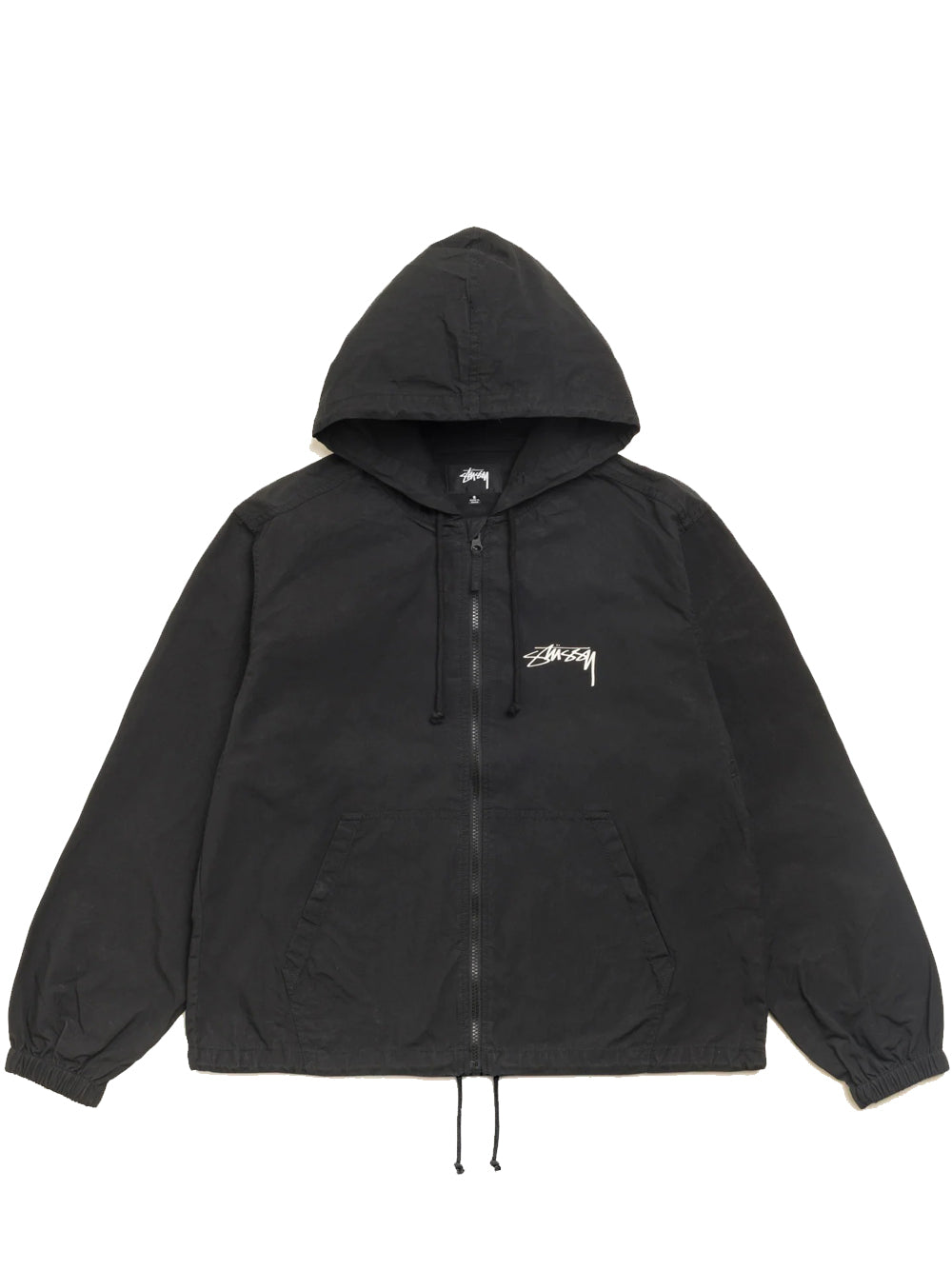 giacca beach shell cotton wax uomo nera 