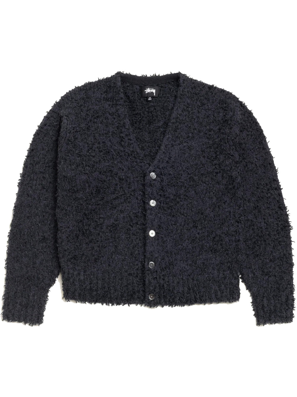 cardigan texture unisex nero 