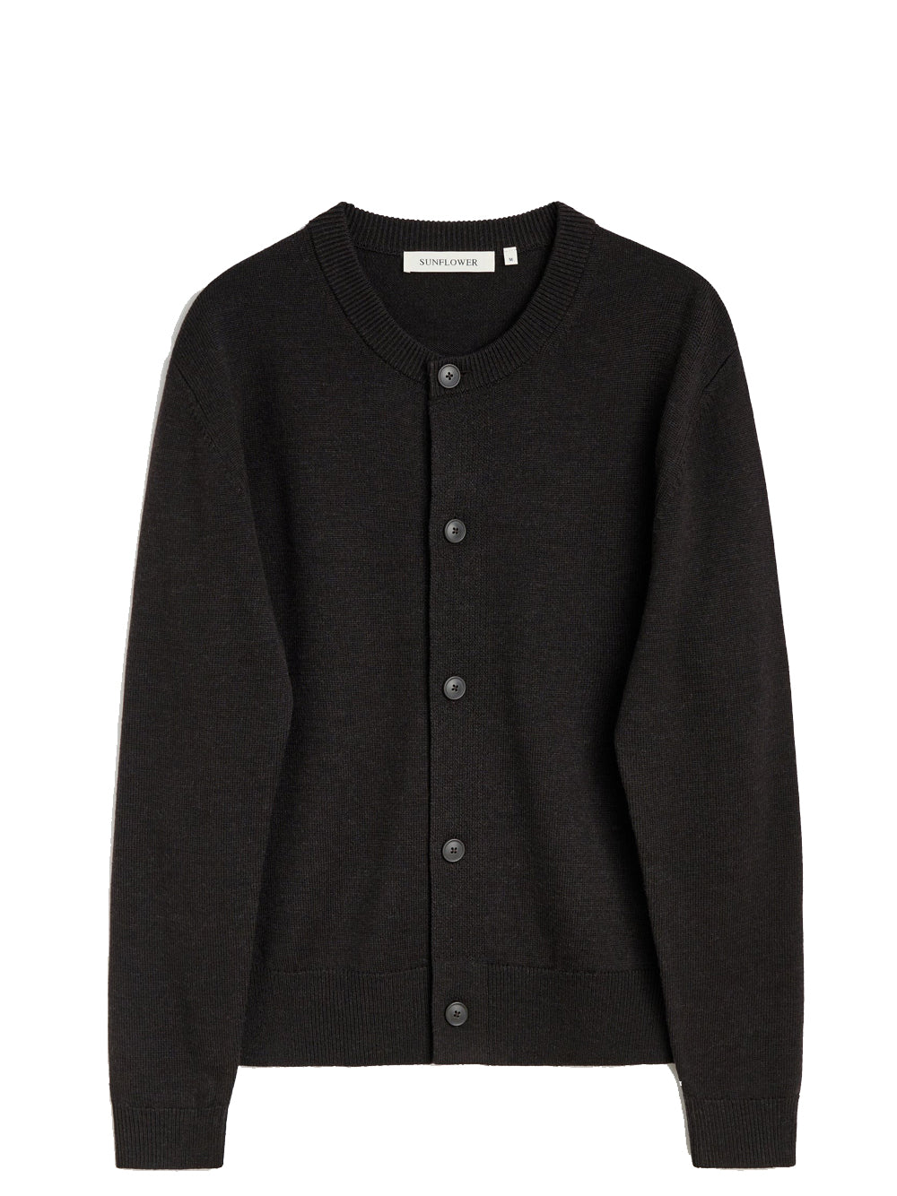 cardigan moon uomo marrone 