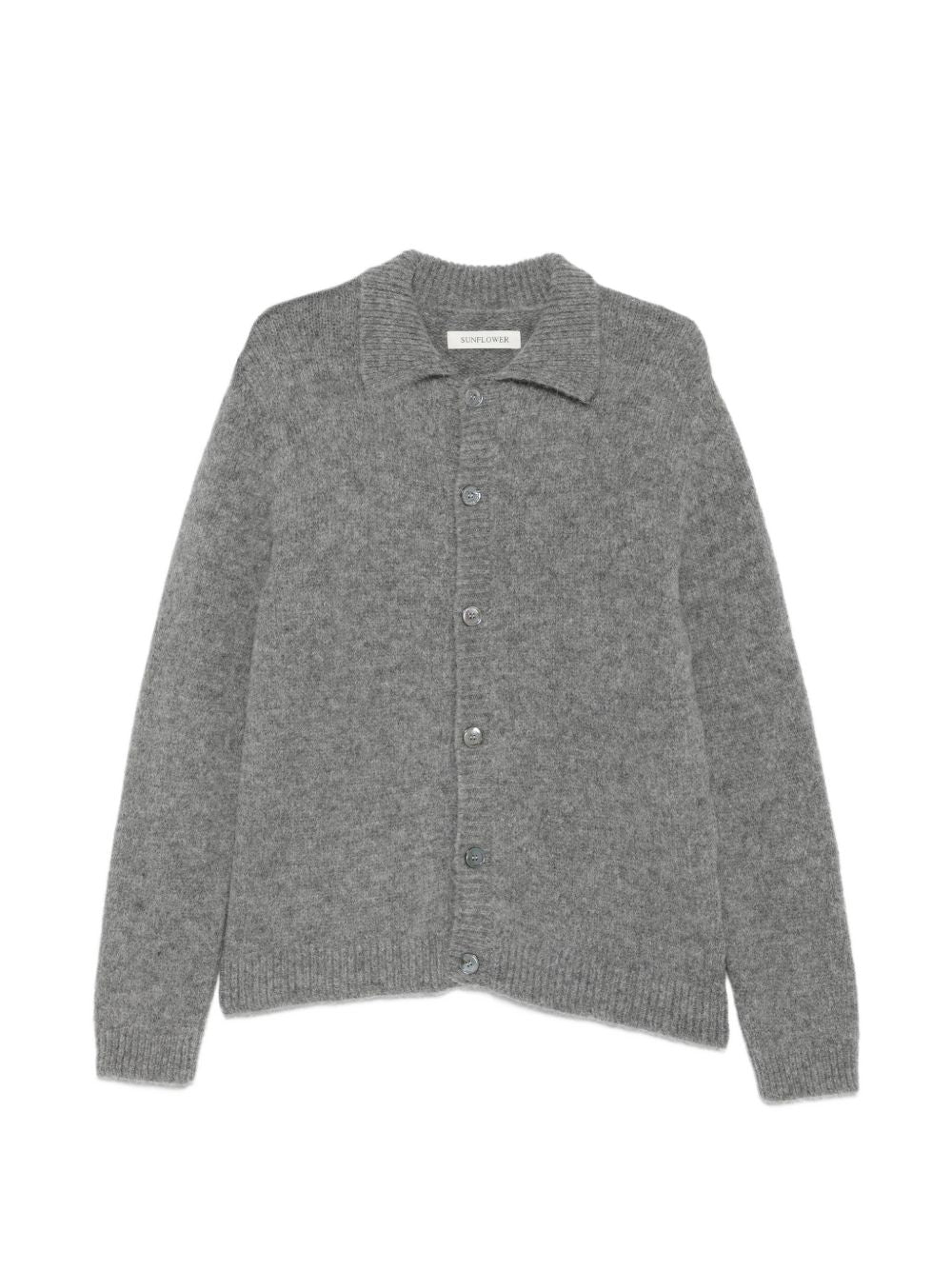 cardigan alpaca uomo grigio 
