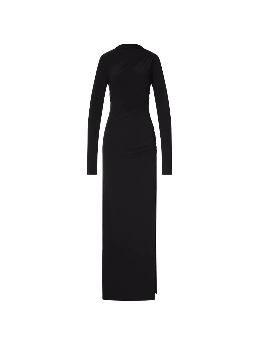 abito lungo sophie donna nero 