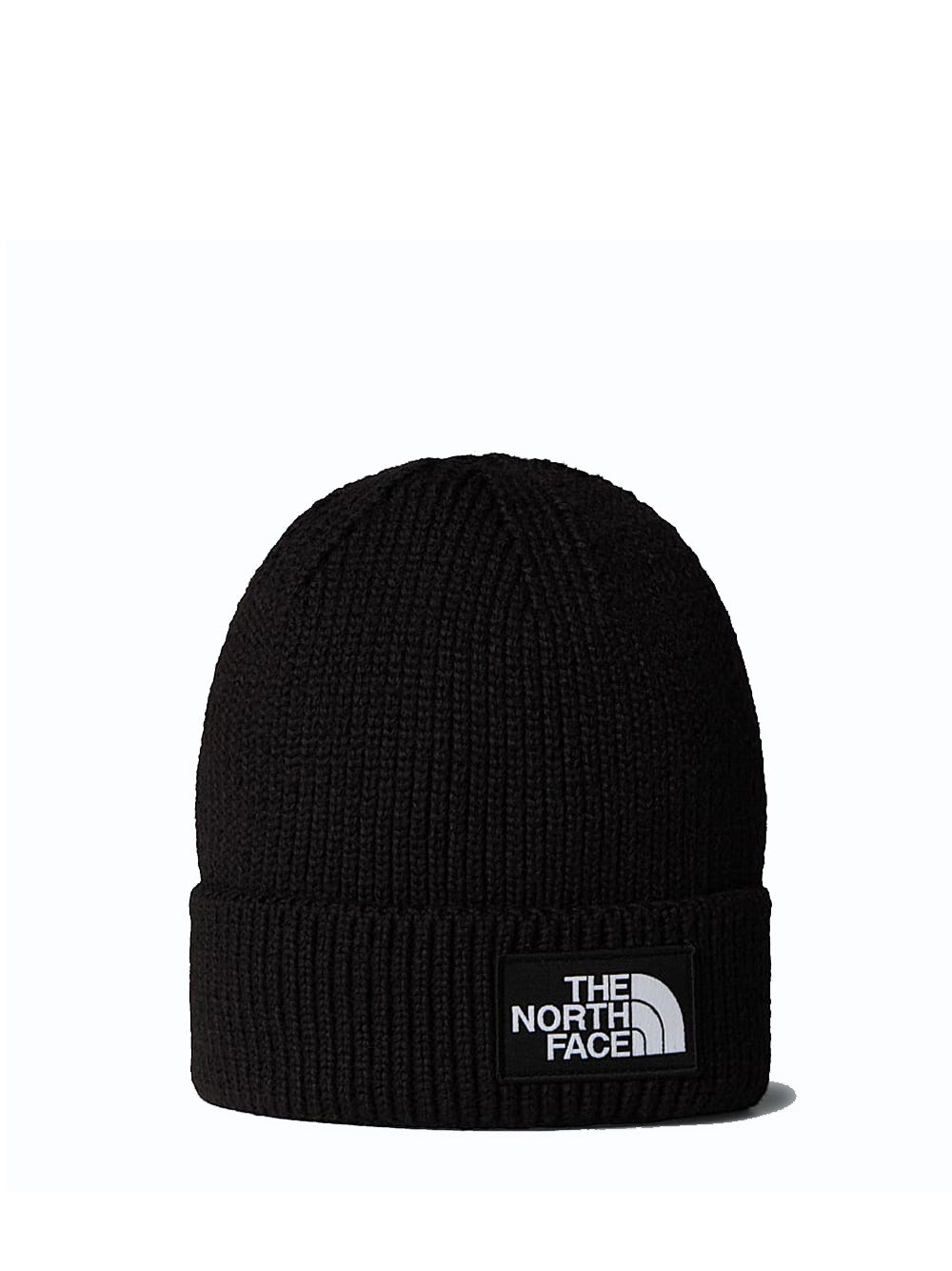 cappello beanie logo box uomo nero 