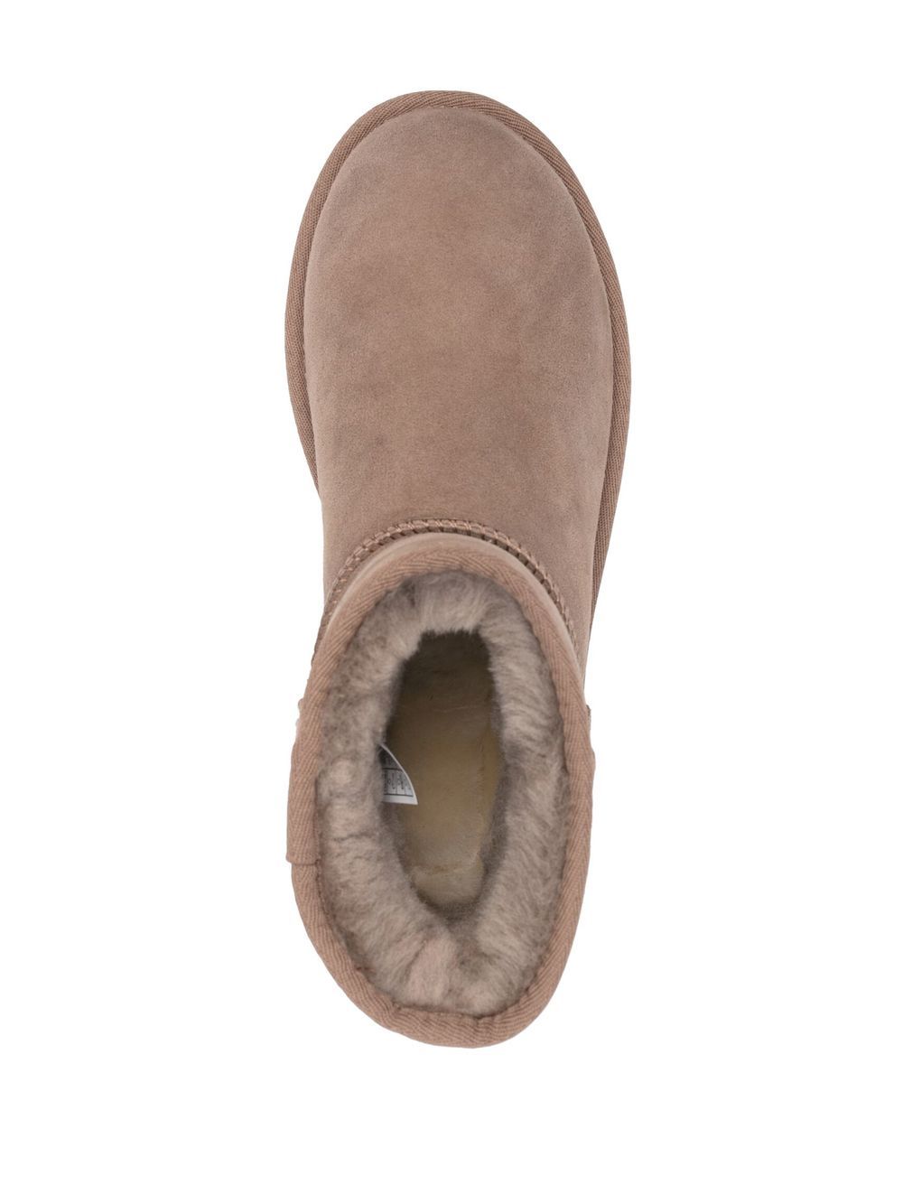 stivali classic mini ii donna beige 