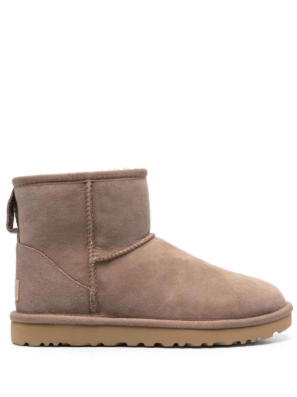 stivali classic mini ii donna beige 