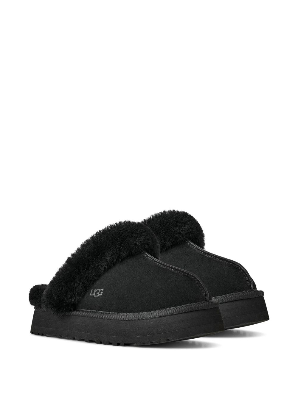 mules disquette donna neri 