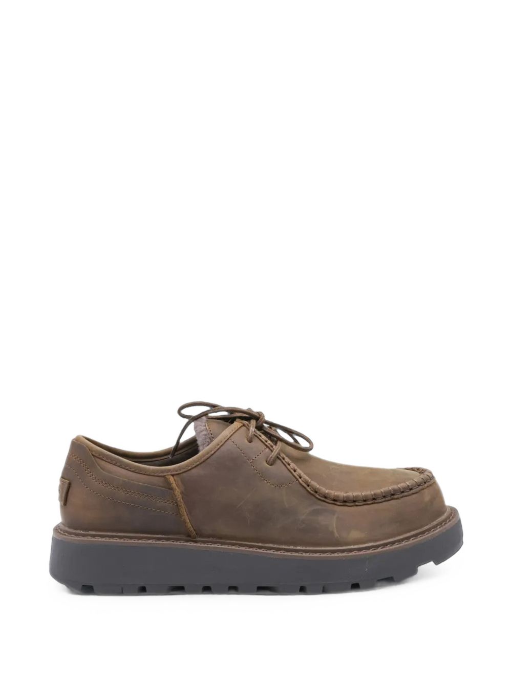 mocassini chukka uomo marroni 