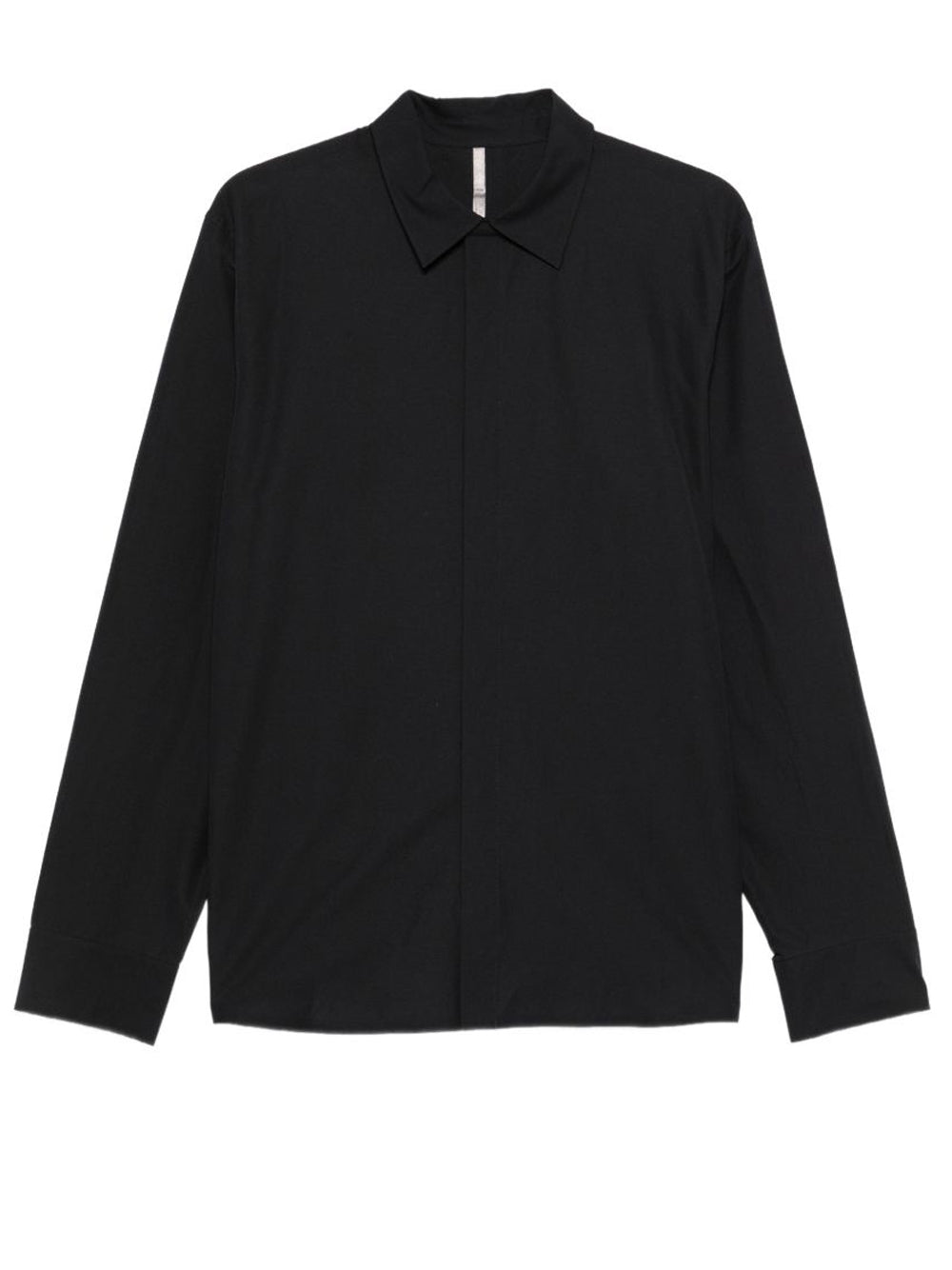 camicia stema uomo nera 