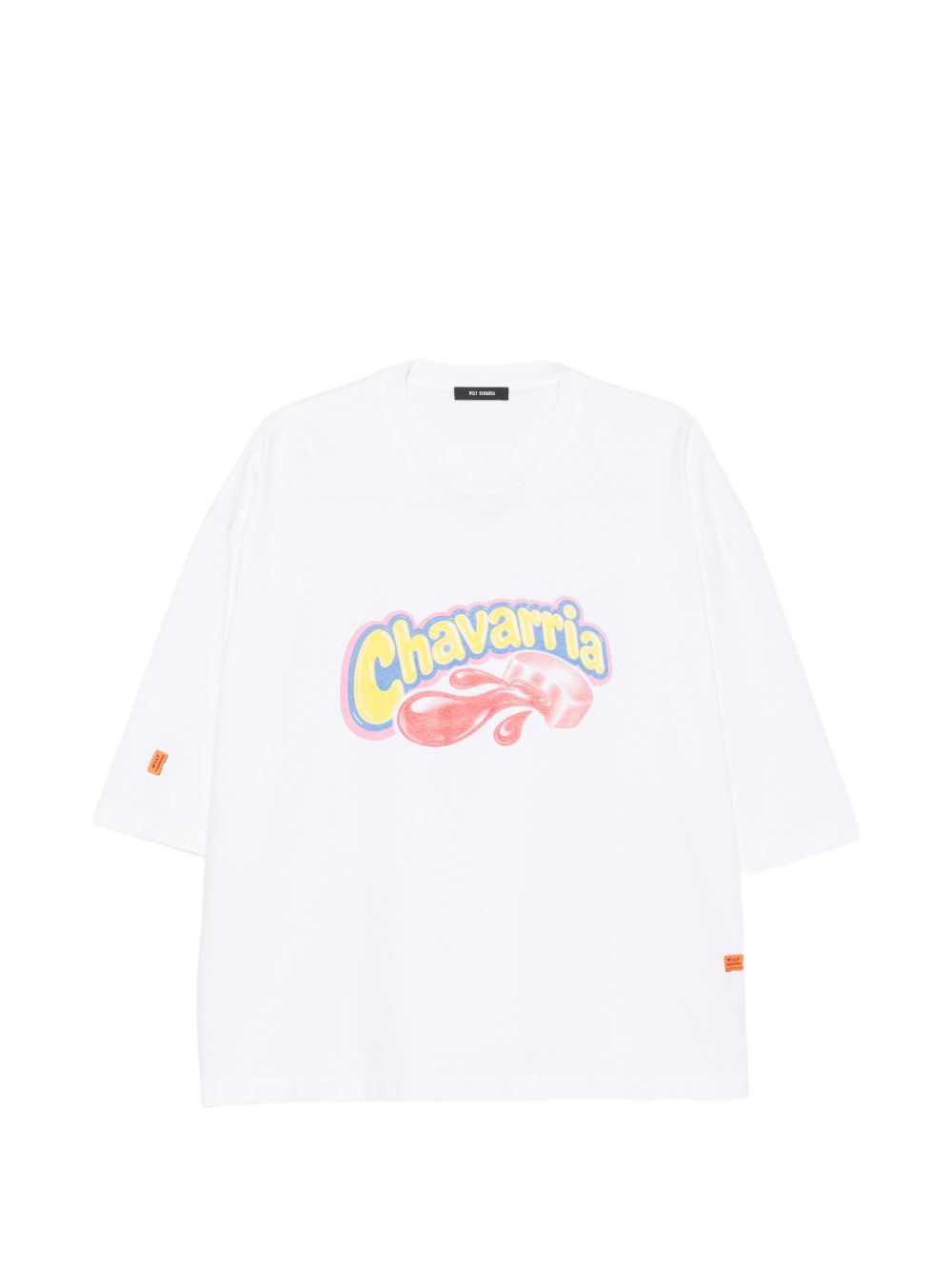 t-shirt os chavaloo buffalo unisex bianca 