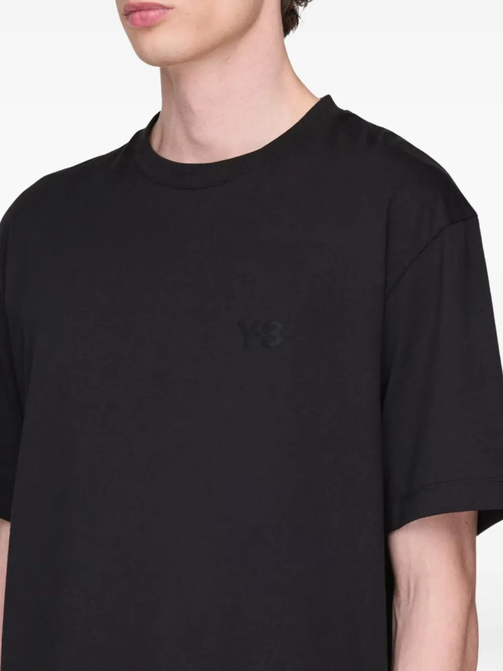 t-shirt regular ss uomo nera 