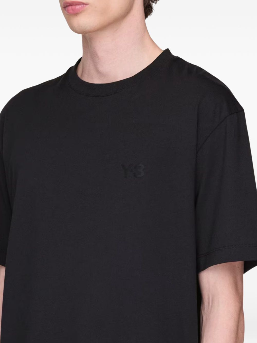 t-shirt regular ss uomo nera 